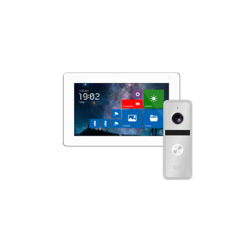 FREEDOM 7 FHD KIT - комплект из Full HD видеодомофона с сенсорным дисплеем 7" и вызывной панели