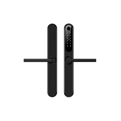 Smart Slim BLACK узкий умный замок для отелей и офисов