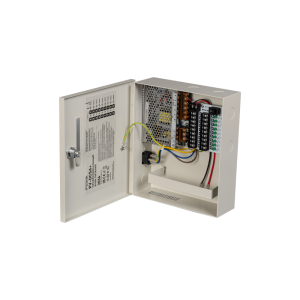 PV-DC5A+ блок бесперебойного питания DC 12-14,5 В, 5 А, 9 индивидуальных выходов с предохранителями, стабилизированный