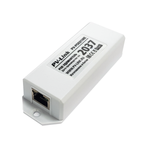 PV-POE01ME одноканальный удлинитель PoE, 140 м, 25,5 Вт, 10/100 Мбит/с
