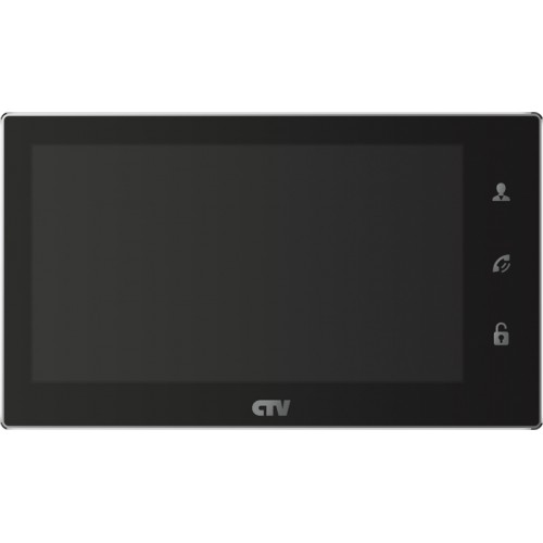 Видеодомофон CTV-M4706 AHD в квартиру, дом ,офис. Монитор CTV с сенсорным управлением, функцией видеопамяти, фоторамки и часов ,автоответчик, стильный дизайн