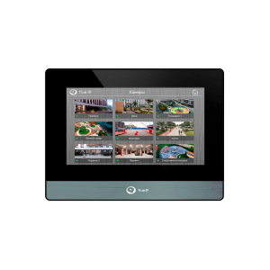 True IР WiFi Android монитор TI-4107AB (черный)