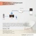 WIFI видеодомофон NOVIcam FREEDOM 7 FHD (цвет черный) с сенсорным экраном и переадресацией вызова на мобильное устройство для квартиры | частного дома | офиса
