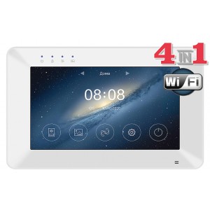 Видеодомофон Tantos Rocky HD Wi-Fi (белый)