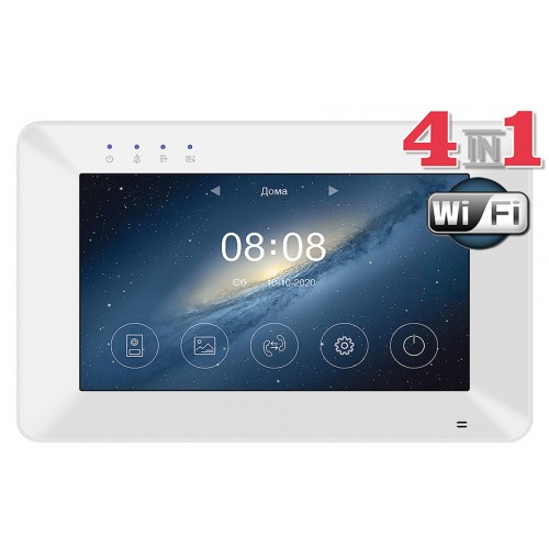 Видеодомофон Tantos Rocky HD Wi-Fi (белый)