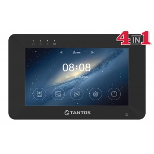 Видеодомофон Tantos Rocky HD Wi-Fi (черный)