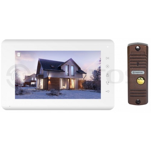 Комплект домофона Tantos Mia Kit: монитор Mia 7"+вызывная панель Walle+ (белый/медь) Комплект домофона Tantos Mia Kit: монитор Mia 7"+вызывная панель Walle+ (белый/медь)