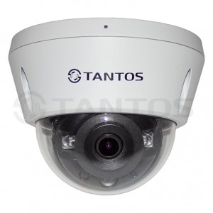 Видеокамера IP 4Mp Tantos TSi-Veco45FP (2.8mm)