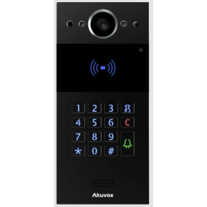 Вызывная панель многоабонентская Akuvox R20K On-Wall (черный)