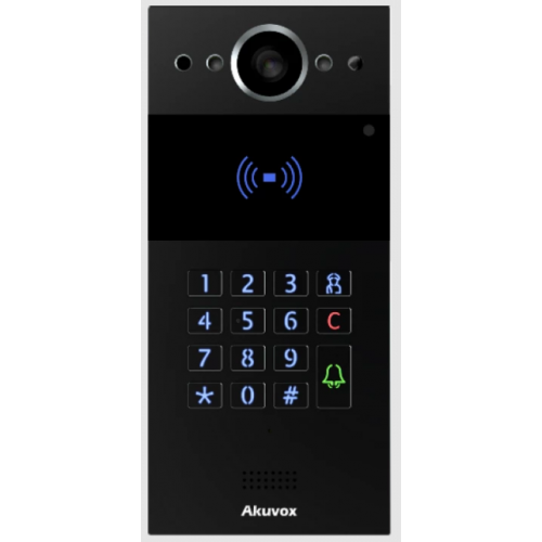 Вызывная панель многоабонентская Akuvox R20K On-Wall (черный)