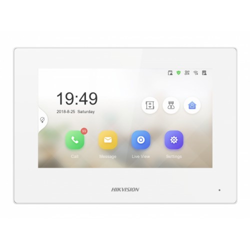 Видеодомофон DS-KH6320-LE1(B) White