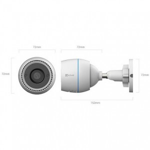 Wi-Fi уличная IP камера EZVIZ C3TN 2 Мп (2,8 мм)