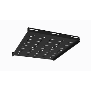 Полка стационарная DANNMAN SHL-450-RAL9005 до 20кг, 485х450мм, черная