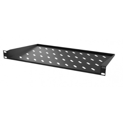 Полка стационарная DANNMAN SHM-850-RAL9005 до 50кг, 485х850мм, черная