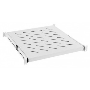 Полка выдвижная DANNMAN SSH-1U-1000-RAL9005 до 30кг, 485х1000мм, черная