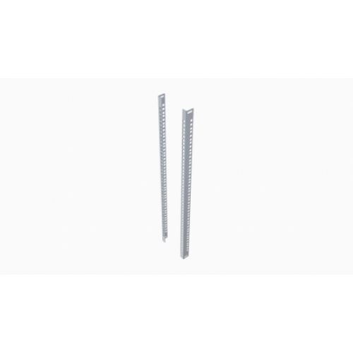 Монтажный профиль 19" DANNMAN MPW19-12U-ZN, 12U, для настенных шкафов, оцинкованная сталь
