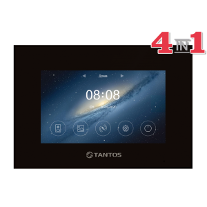 Видеодомофон Tantos Marilyn HD Wi-Fi IPS (черный)
