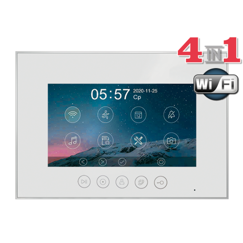Видеодомофон Tantos Marilyn HD Wi-Fi IPS (белый) Видеодомофон Tantos Marilyn HD Wi-Fi IPS (белый)