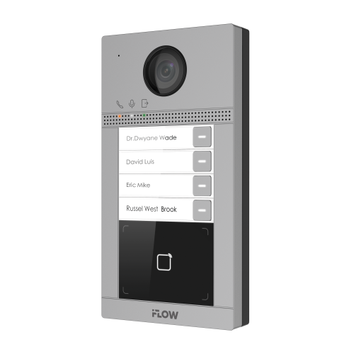 Вызывная IP-панель на 4 абонента iFLOW F-VI-1406ISMCWE1