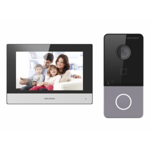 Комплект видеодомофона DS-KIS603-P(C) Комплект видеодомофона DS-KIS603-P(C)